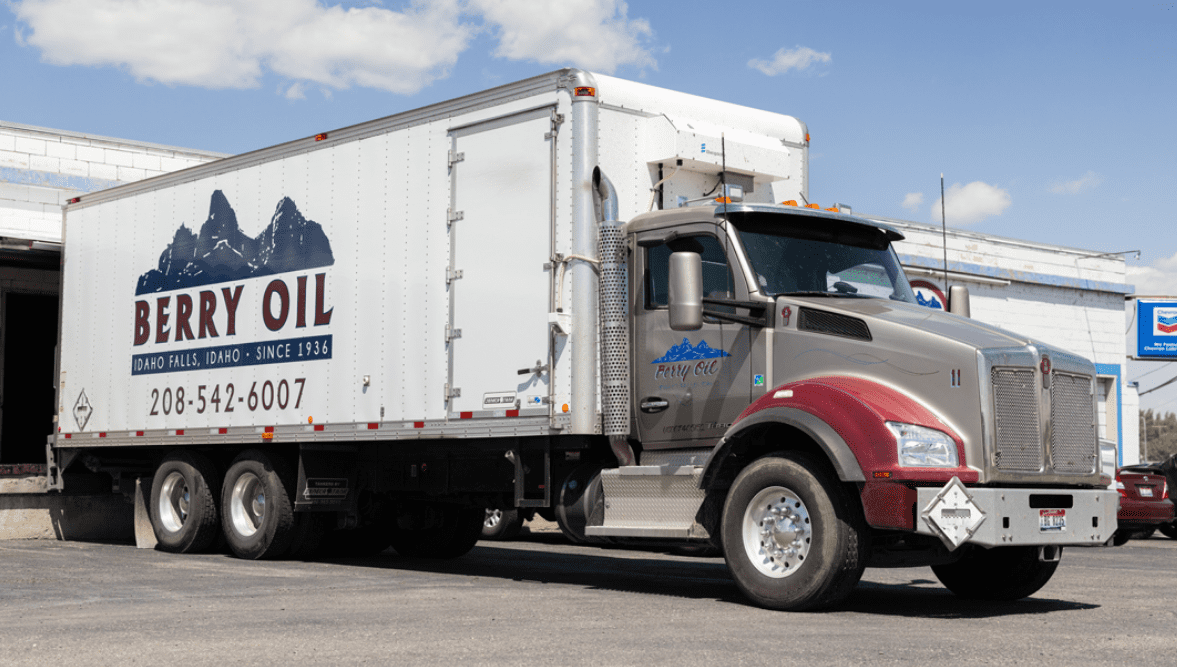 Berry Oil Truck